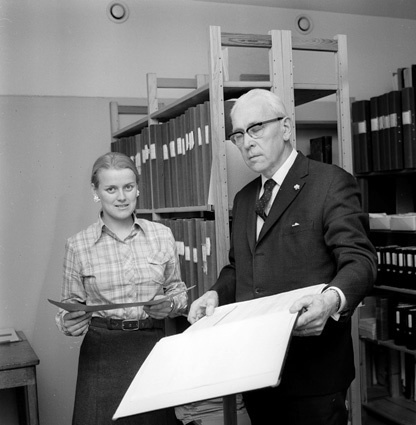 Kommunalkontoret Bromölla i april 1969.