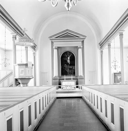 Näsums kyrka 1964.