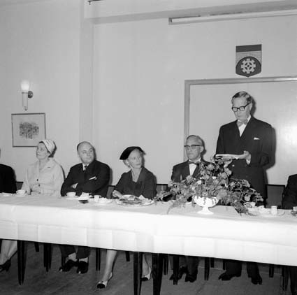 Invigning av ålderdomshemmet i Bromölla 1960.