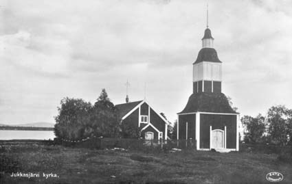 Jukkasjärvi kyrka.