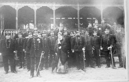 Officerskåren I 24 1884.