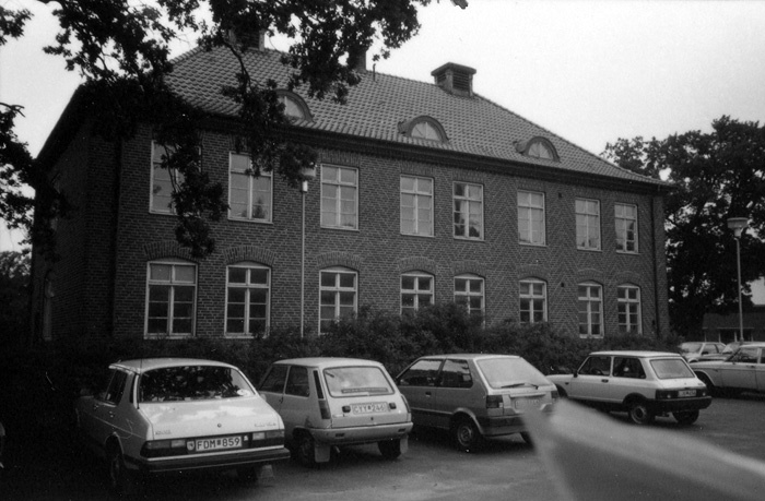 Före detta epidemisjukhuset i Hörby. Byggnaden ...