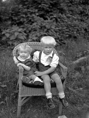 Nils och Nanny Eklunds barnbarn, Angelas barn W...