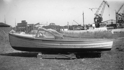 Passbåt (nöjesbåt för dagsturer) - 30-40-talet.