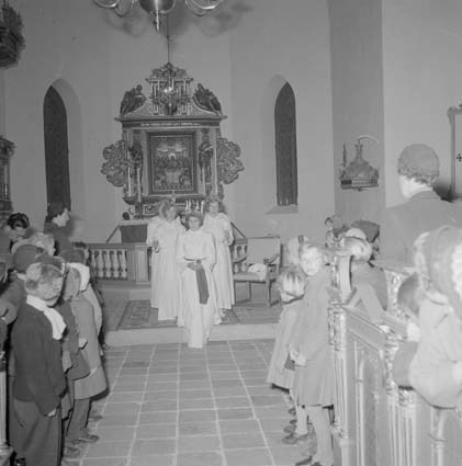 Bromölla Lucia i Ivetofta kyrka, Bromölla, 1953