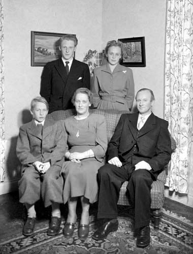 Familj Emil Sannerstedt Önnestad Österslöv.