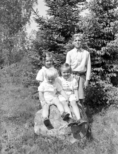 Sture Holmkvist 4 barn Vånga.