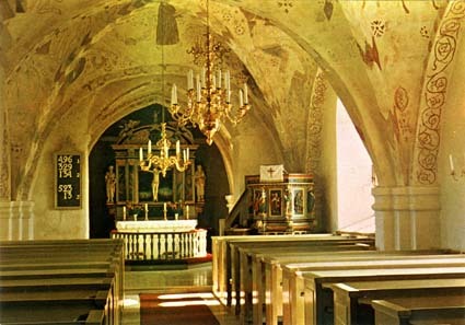 Kyrkan i Linderöd.