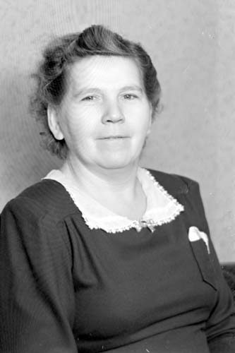 Fru Hugo Nilsson Passkort Röetved.