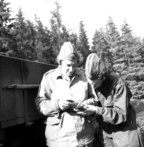 Bilkårister  från  Ravlunda  den  11 juni  1955