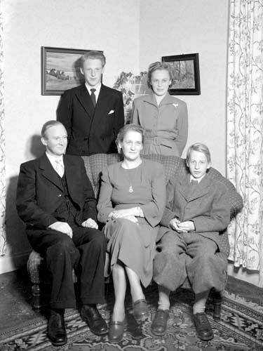 Familj Emil Sannerstedt Önnestad Österslöv.