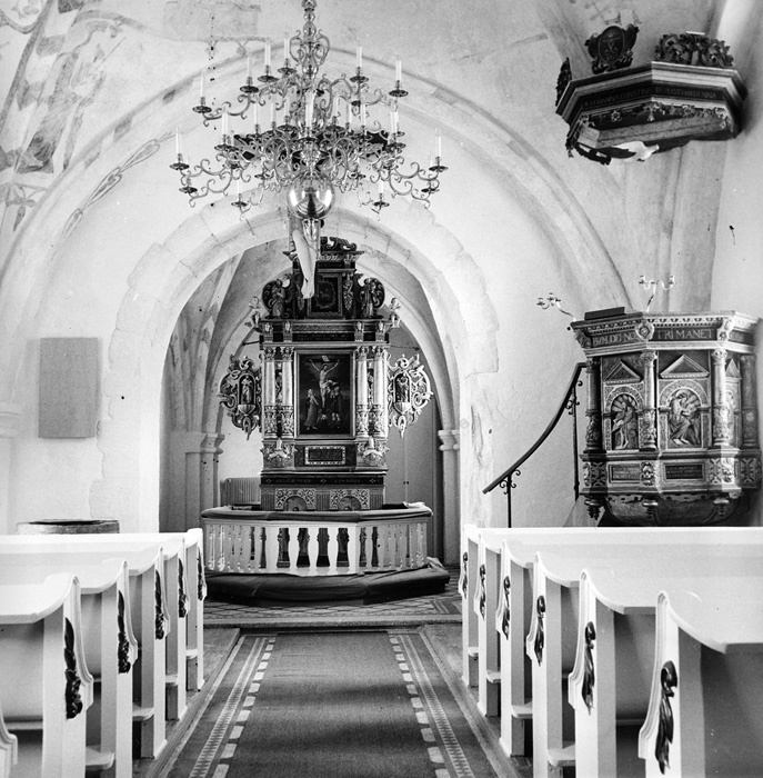 Kyrkoköpinge kyrka efter restaurering.