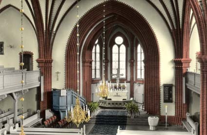 Eslövs kyrka, interiör