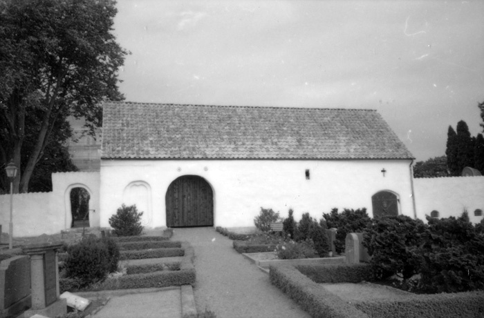Brunnby kyrka.  Yttre renovering 1998. Slutbesi...