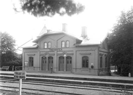 Trekantens  Järnvägsstation.  M 47.