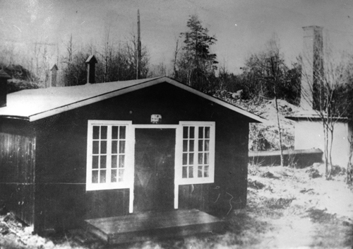 Äldre foto från Torsebro Krutbruk.