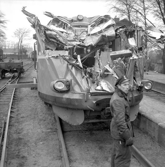 Tågkatastrof i Simrishamn 1957
