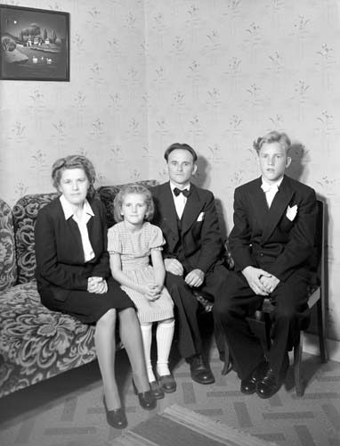 Axel Bengtsson familjen Vrångafälla.