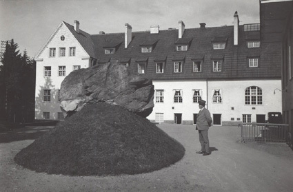 Stenen vid Orupssanatoriet. Maj 1931