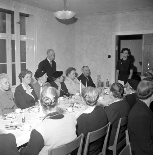 Folkpensionärerna i Simrishamn 1956.