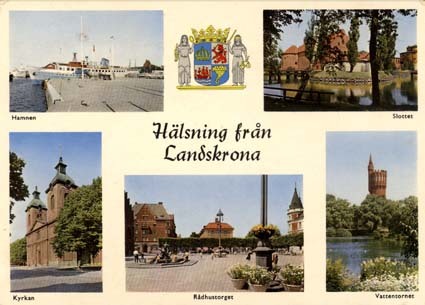 Hälsning från Landskrona.