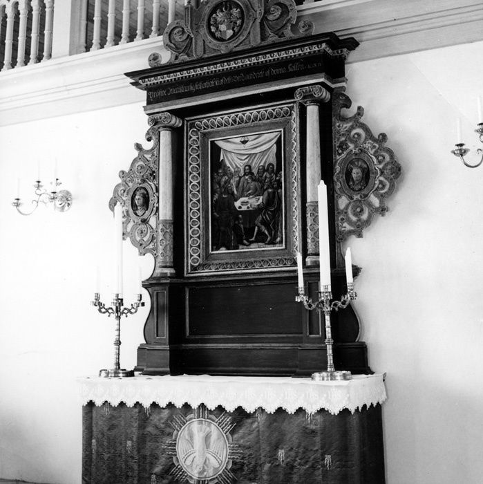 Annelövs kyrka. Altartavla.
