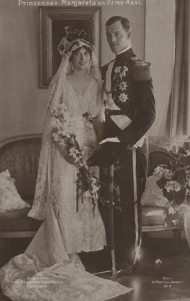 Prinsesan Margareta och Prins Axel.