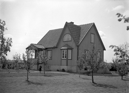 Ove Bengtssons villan framifrån Österslöv.