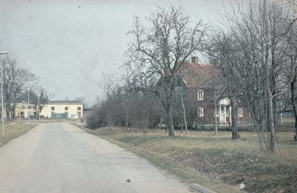 Rosengården, Näsby. Byggnaden revs hösten 1982.