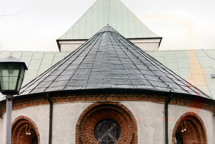 Glostorps kyrka. Taket.