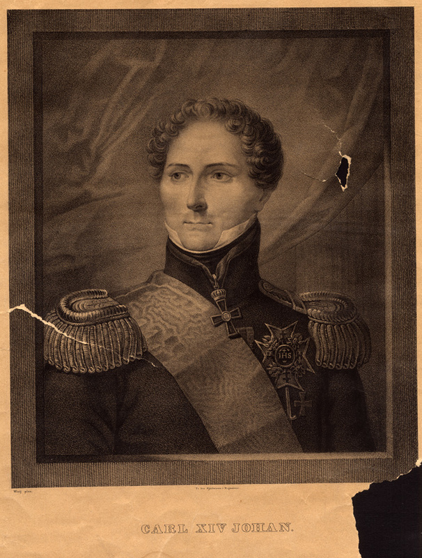 Karl XIV Johan. Svensk kung 1818-1844.