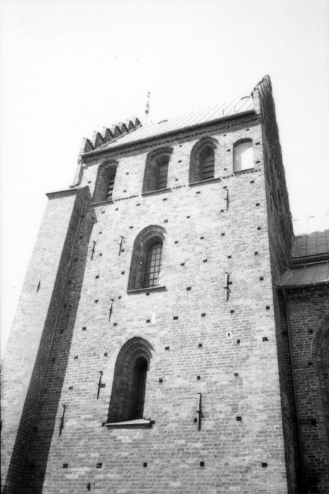 Sankta Maria kyrka, Helsingborg. Tornets södra ...