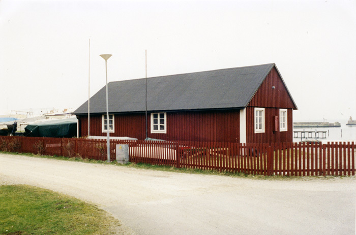 Sjöräddningsstation på Barsebäcks hamn.