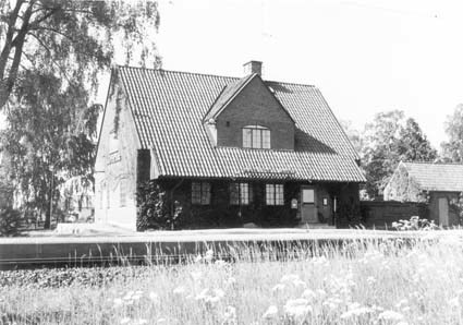 Västerljungs Järnvägsstation. M 49.