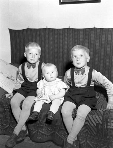 Hugo Håkansson 3 barn Österslöv.