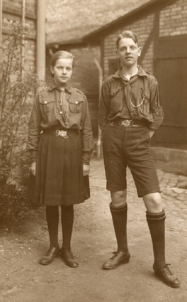 Sven & Ingegerd, våren 1921.