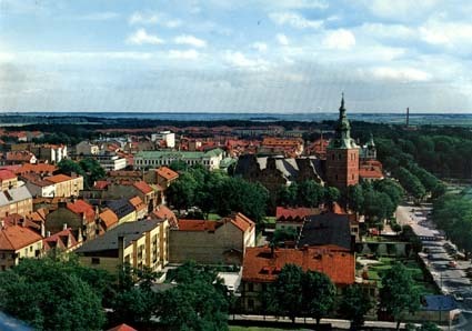 Kristianstad. Utsikt från Vattentornet