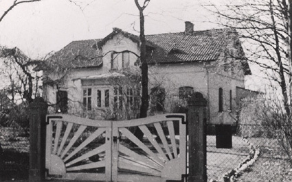 Våren 1938. Här bor Ellen i Åkarp