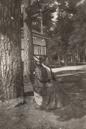 Agnes Queckfeldt i Ryd 1926
