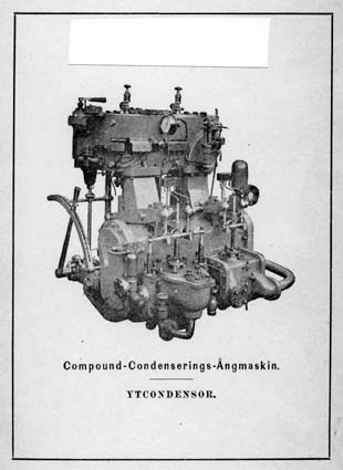 Compound-Condenserings-Ångmaskin.