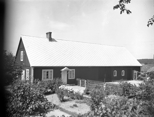 Gullbergs huset uppifrån Barum.