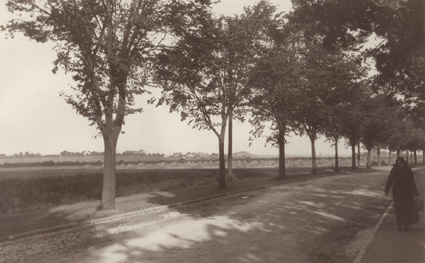 Utsikten öfver vår tomt. Sept 1922. 