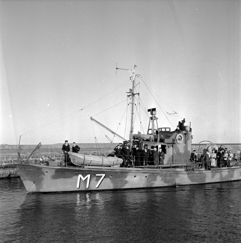 Marinlottorna till sjöss  nov.  1956