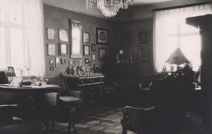 Mitt hem 1931. Villan i Lund. Öfre hallen.