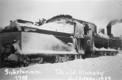 Snöstormen 1929.