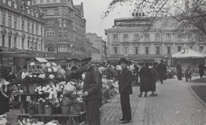 Stortorget i Malmö 1937.