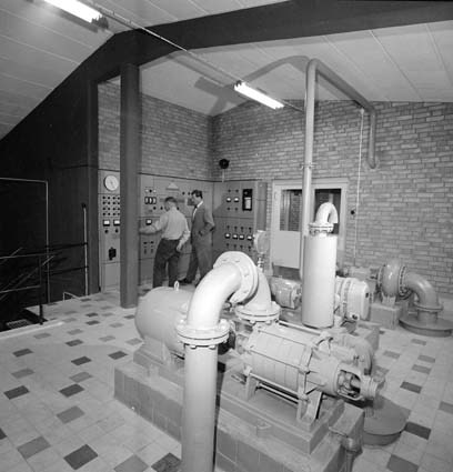 Vattenverket i Bromölla 1959.