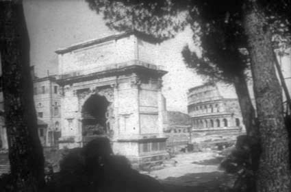 Titusbågen och Colosseum.