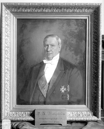 B.V. Berström Stadsfullmäktiges ordförande 1867...