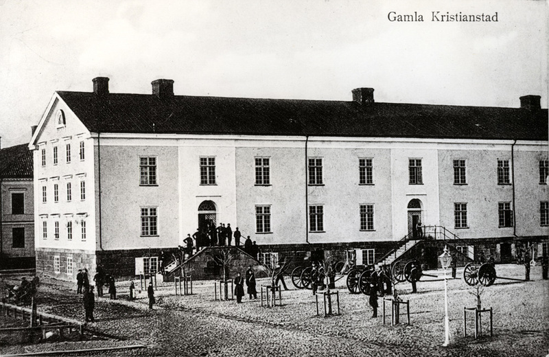 Gamla Kristianstad. Bilder från Södra Kasern.